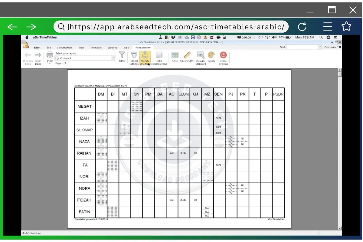 تحميل برنامج ASC Timetables مع الكراك عربي​ كامل النسخة الكاملة 2026