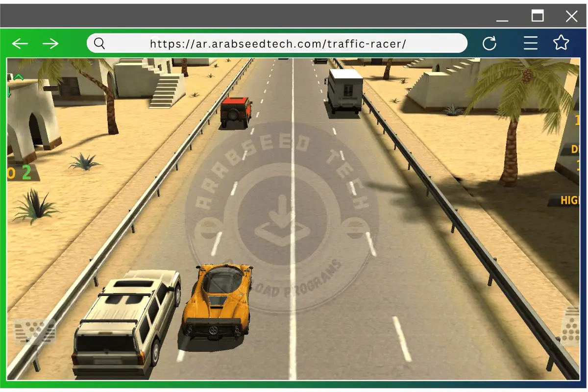 تحميل لعبة ترافيك ريسر Traffic Racer مهكرة 2026 أخر إصدار