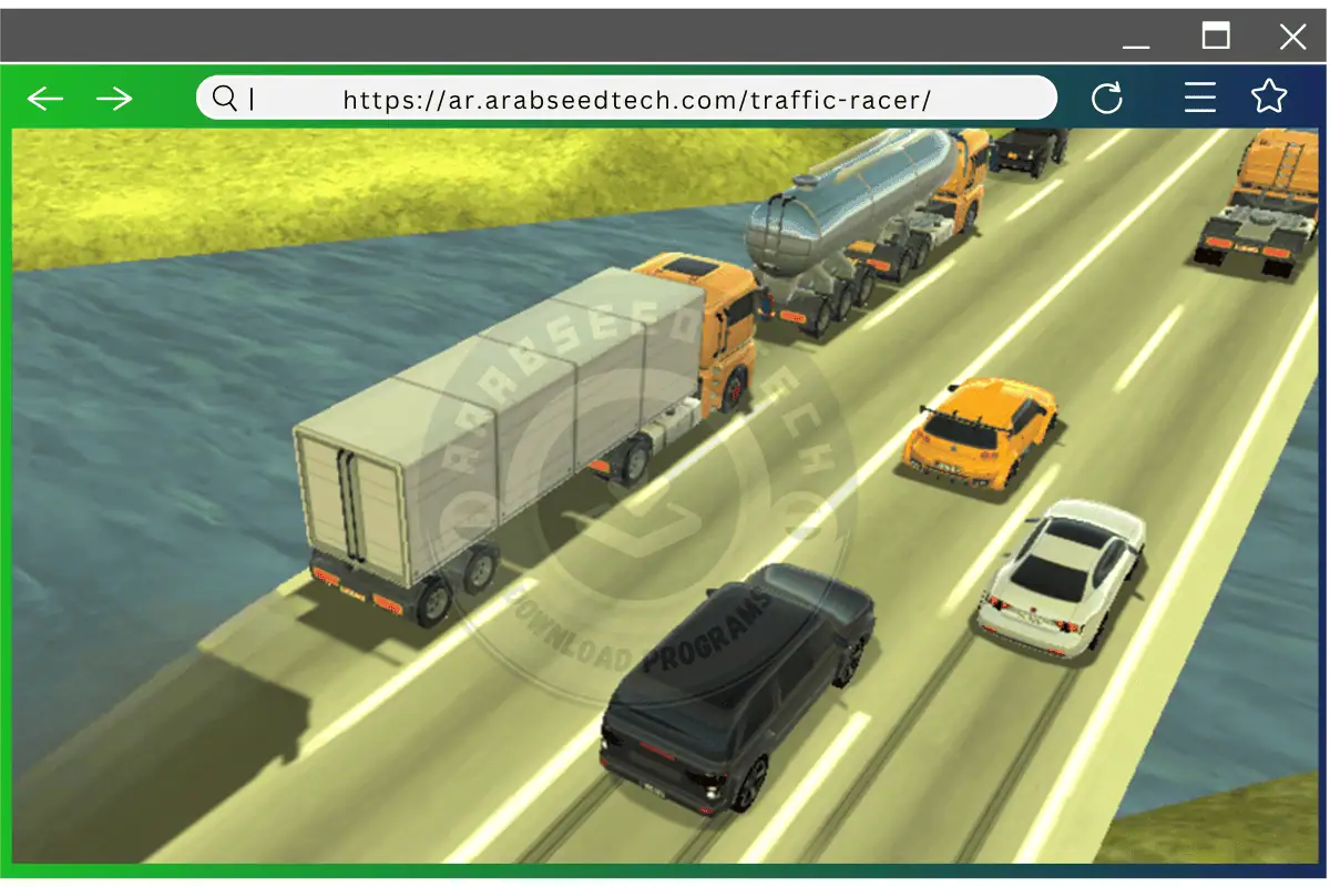 تحميل لعبة ترافيك ريسر Traffic Racer مهكرة 2026 أخر إصدار